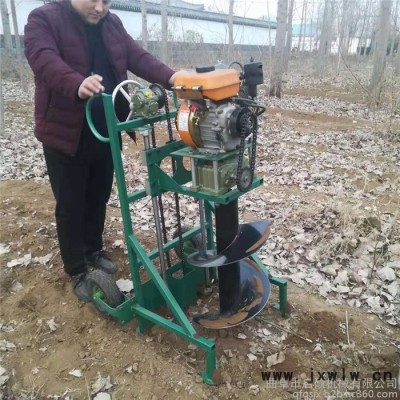 啟碩大面積綠化種樹打孔 車載式植樹挖坑機 山地斜坡便攜打孔機