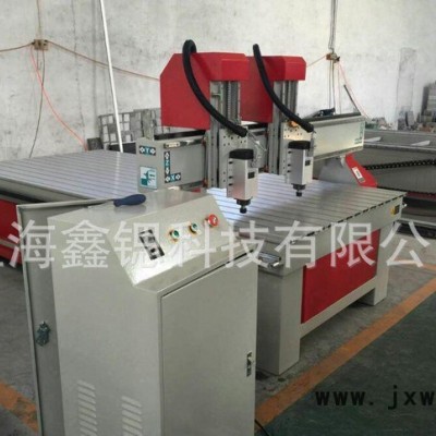 獨(dú)立雙頭廣告雕刻機(jī) 數(shù)控非金屬木工雕刻機(jī) 大型雕刻機(jī)床