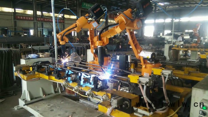 五金件自動焊接機(jī)器人 六軸自動焊接機(jī)械手 焊接設(shè)備