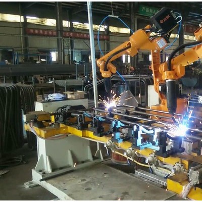 五金件自動焊接機(jī)器人 六軸自動焊接機(jī)械手 焊接設(shè)備