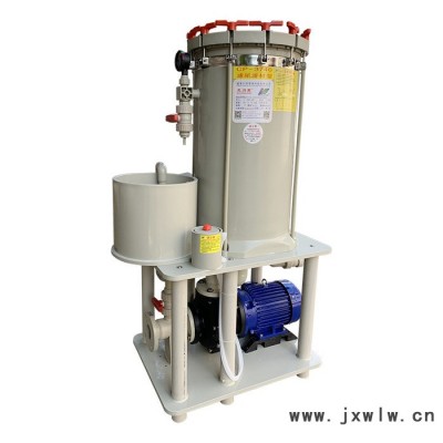 濾芯鎖螺式電鍍過濾機(jī),三川宏電鍍過濾設(shè)備CB2018KDN5032自吸泵驅(qū)動(dòng)抗腐蝕耐酸濾芯鎖螺式電鍍過濾機(jī)