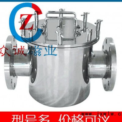 液體磁性過濾器 管道過濾設(shè)備 訂做不銹鋼磁性過濾機(jī)