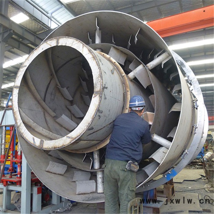 中厚機械 3.7米不銹鋼烘干機 石英砂烘干機 回轉式烘干機 特種干燥設備