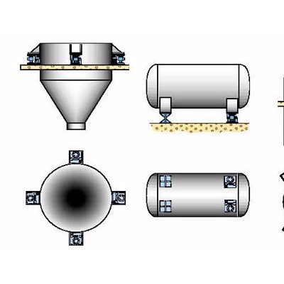 柯力靜載稱重模塊SB-1T反應(yīng)釜稱重系統(tǒng)，常州恒遠(yuǎn)電子衡器 HY-FW