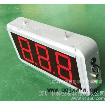 大屏3位生產(chǎn)流水線掛壁式LED數(shù)顯電子累加計(jì)數(shù)器3寸/4寸/