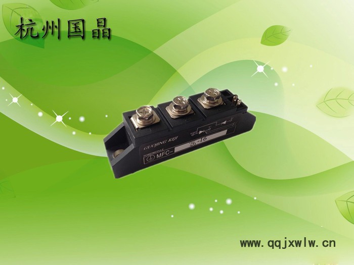 供應(yīng)杭州國晶MFC26A可控硅整流管混合模塊適用于電機(jī)軟起動(dòng)、交直流電機(jī)控制、各種整流電源、工業(yè)加熱控制