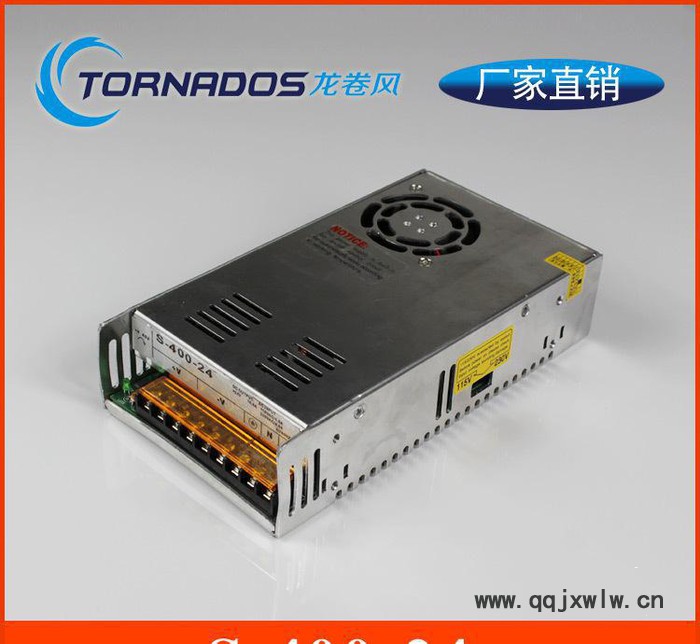 24v400w開關電源S-400-24高品質3D打印機內置風