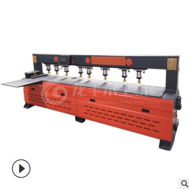木工機械自動數(shù)控激光側孔機 板式家具隱形連接件側打孔機鉆孔機