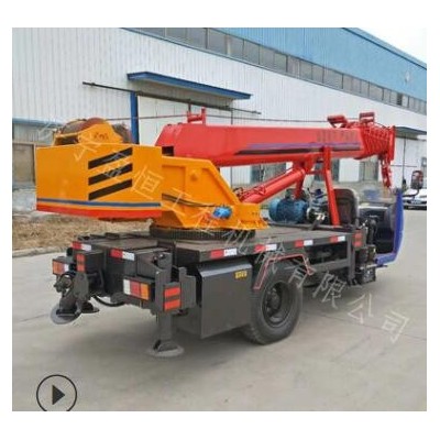 農(nóng)用園林小吊車時風五征自建房三輪吊車3噸5噸移樹吊車柴油起重機