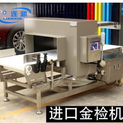 進口金屬檢測機 進口加拿大堡壘大口徑金檢機探頭國內組裝輸送機