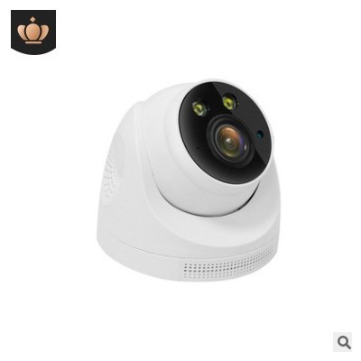 1080P無(wú)線(xiàn)WIFI家庭監(jiān)控器高清夜視雙光源微型攝像頭室內(nèi)半球海螺